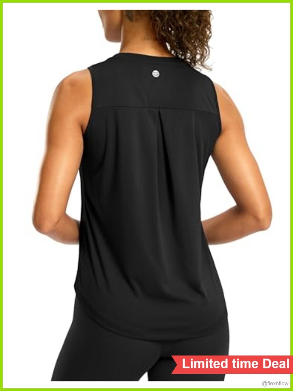 Women's Sleeveless Athletic Tank Top UPF50+ Quick Dry Yoga Workout Shirt
